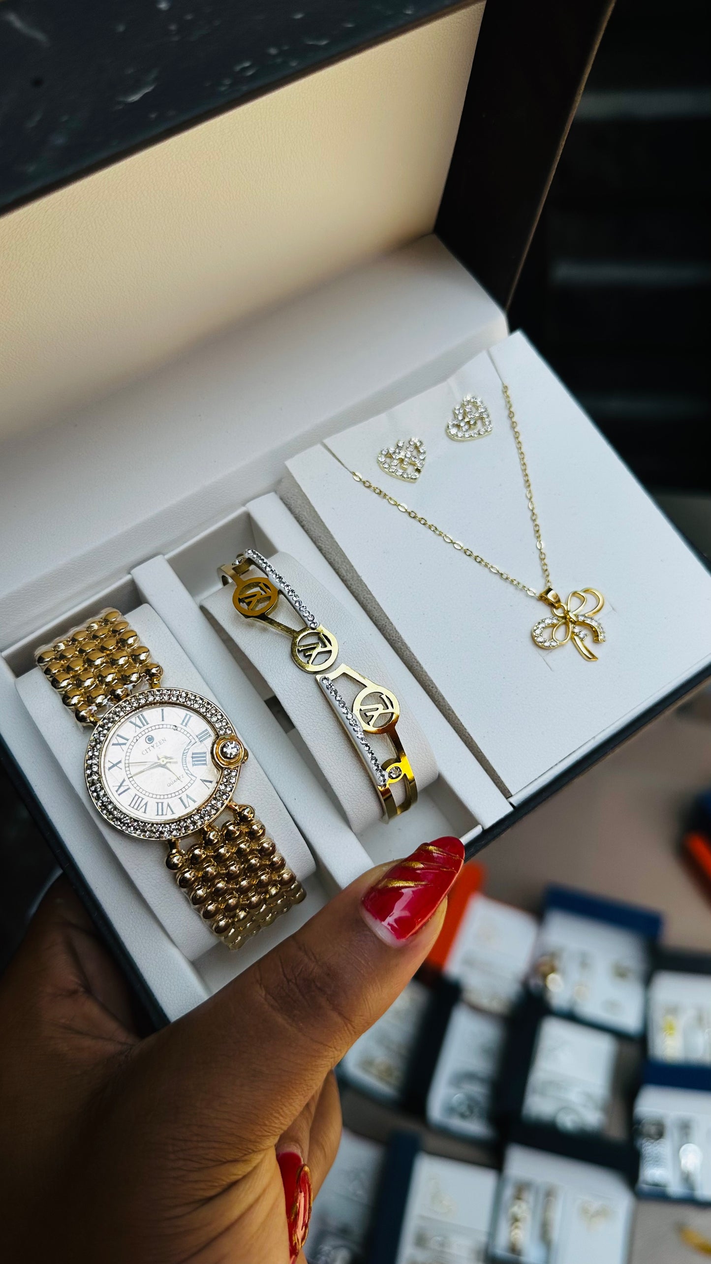 Jewelry Gift box (gold)