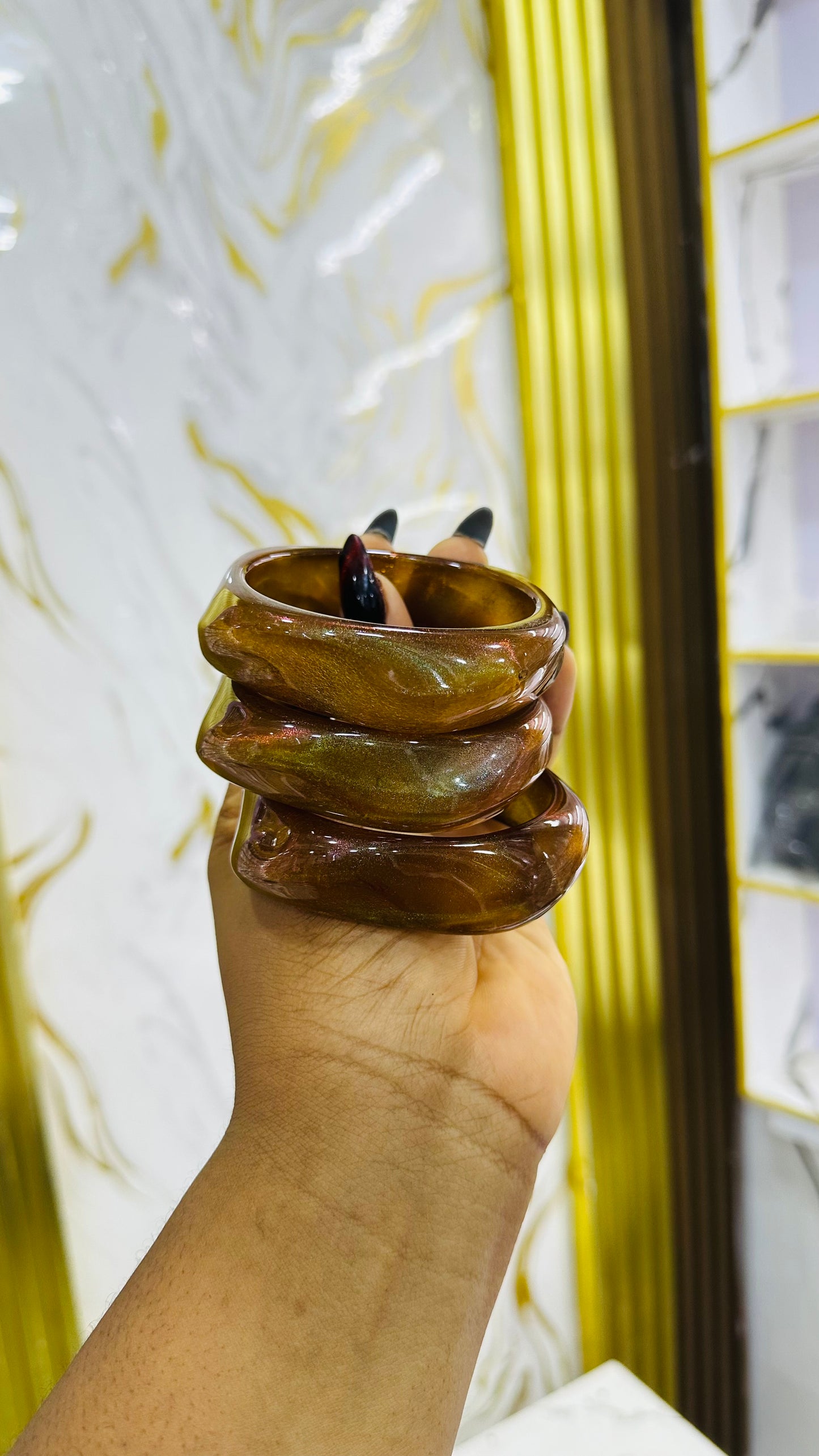 Colorful Ceramic Bangles