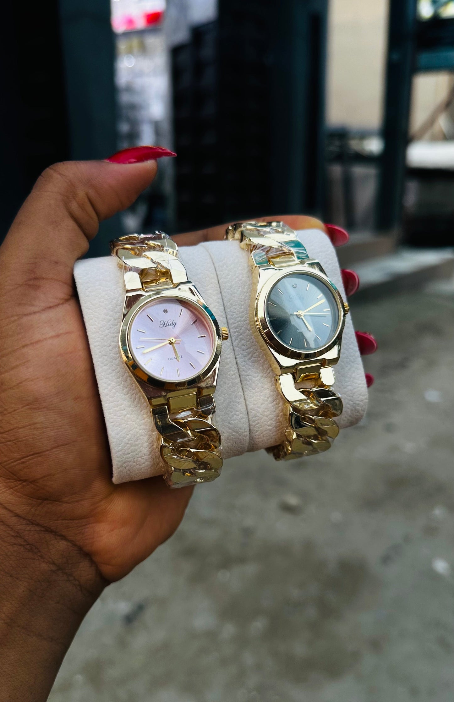 Cuban Chain Wristwatch 02