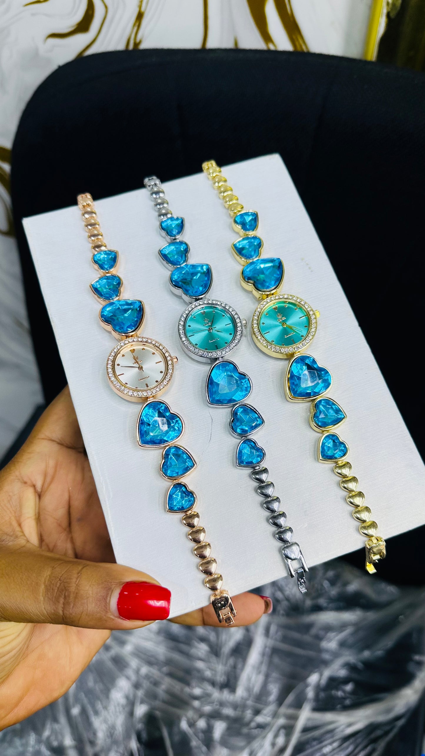 Crystal Fem Wristwatch