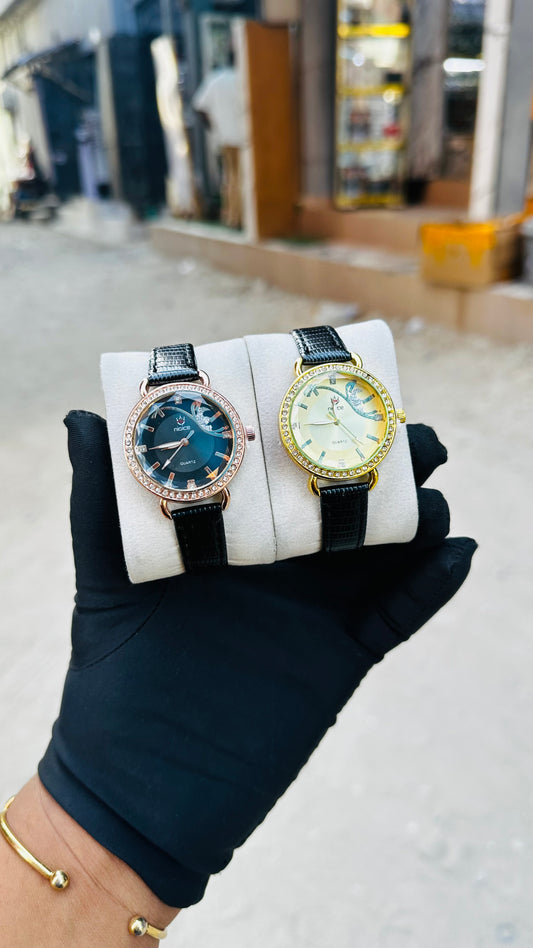 Affordable Leather Wristwatch