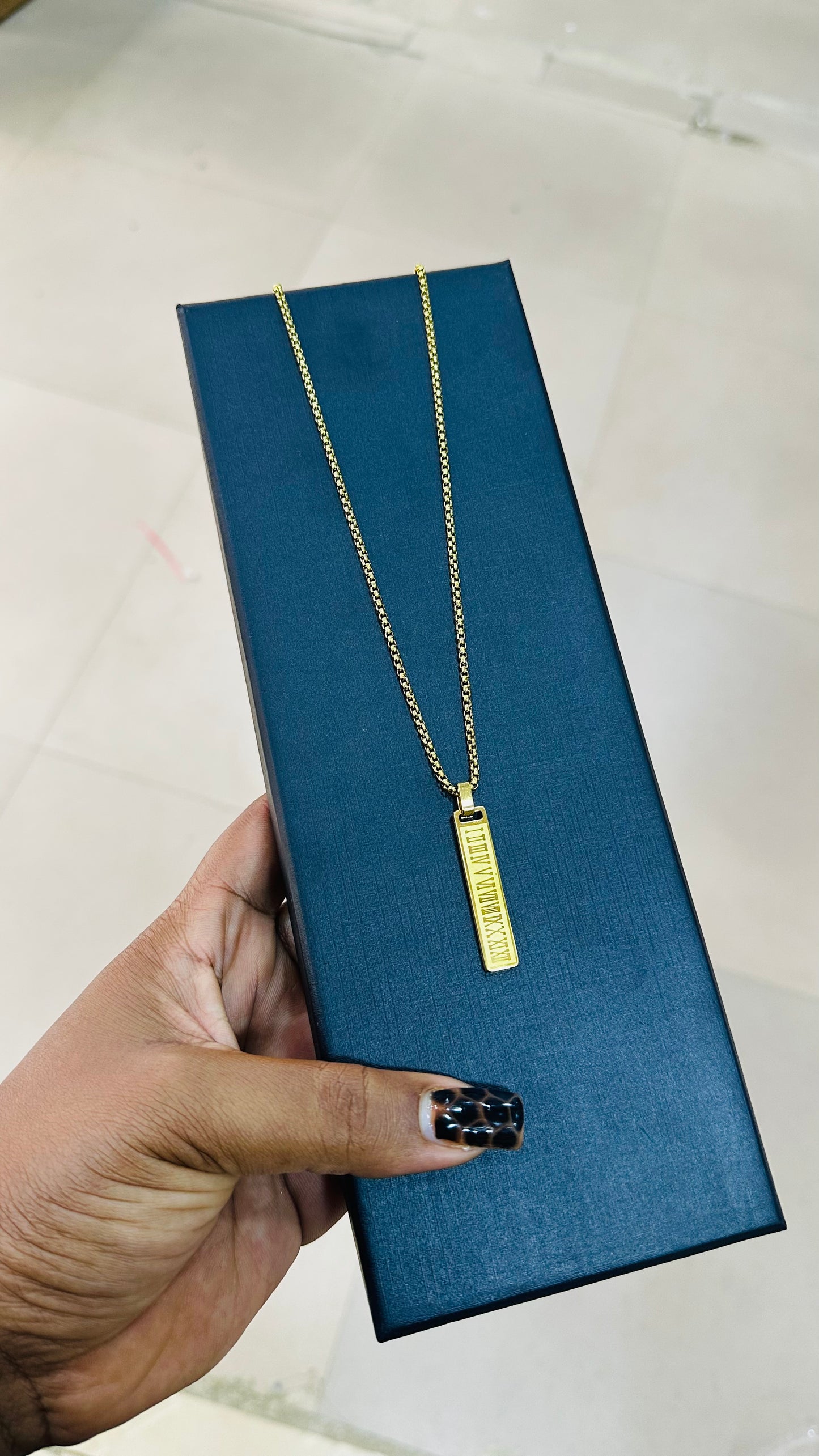 Steel Necklace (for men)