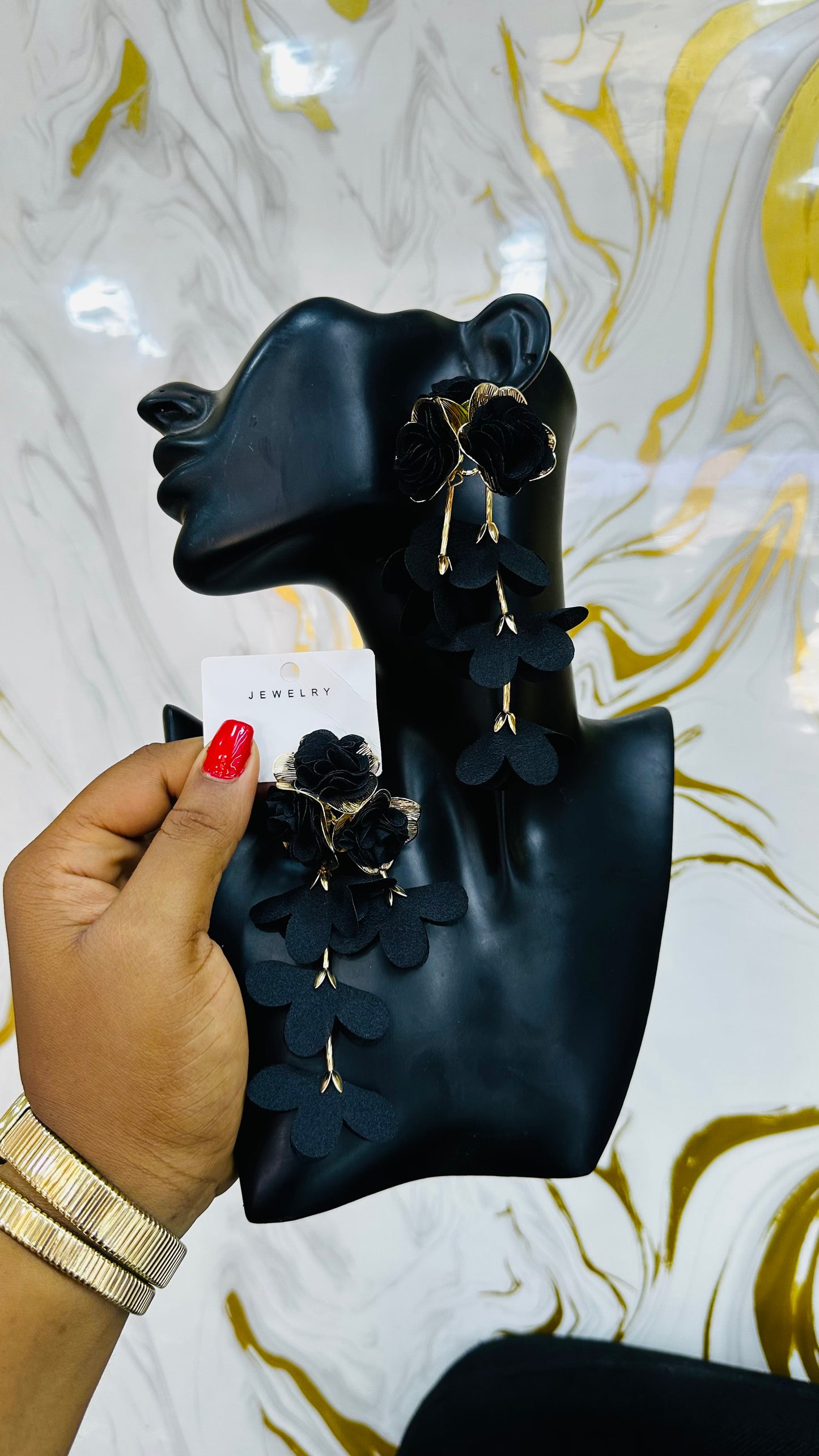 Flower Earrings (model 3)
