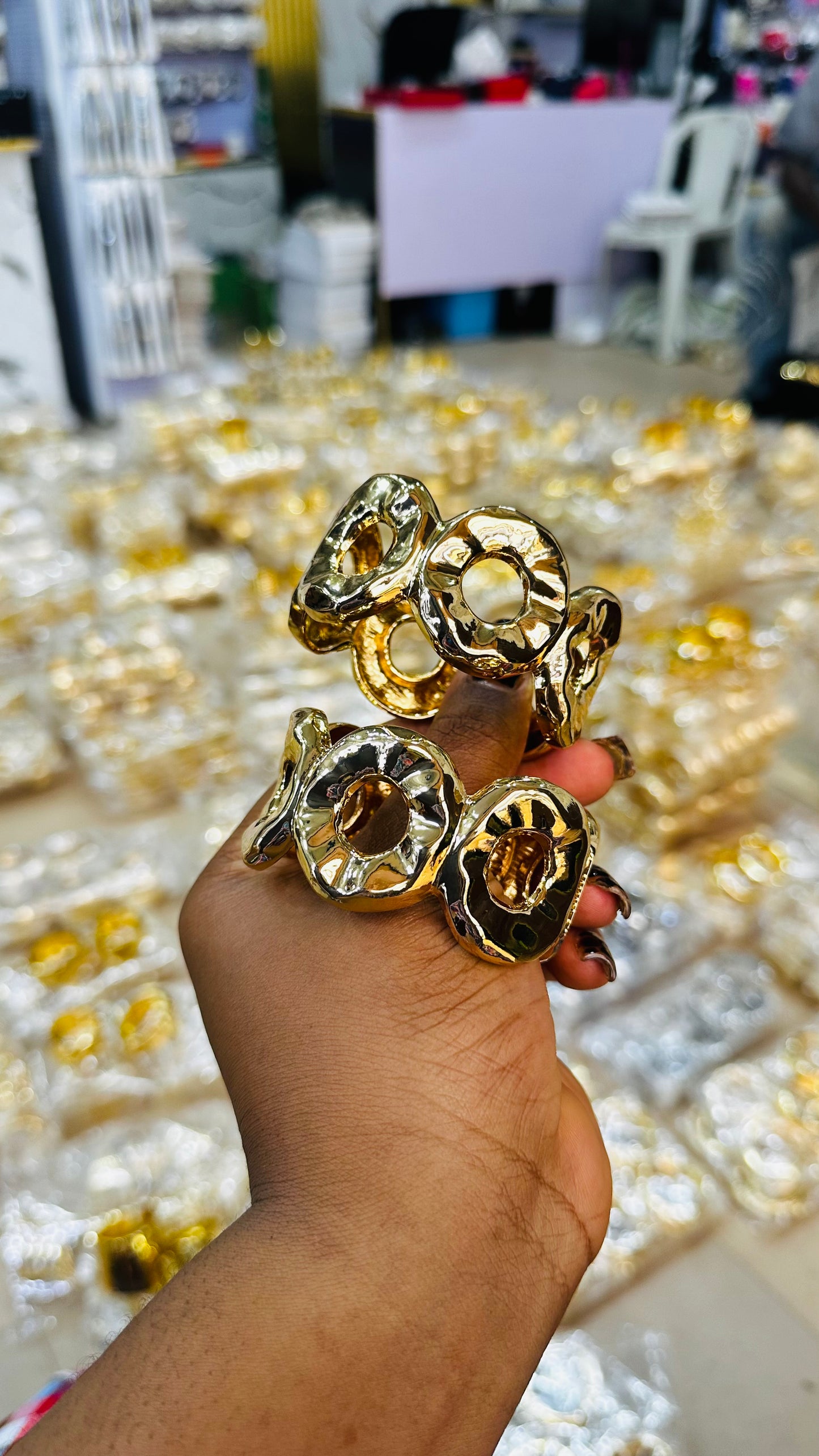 Chunky Bangles (steel quality)