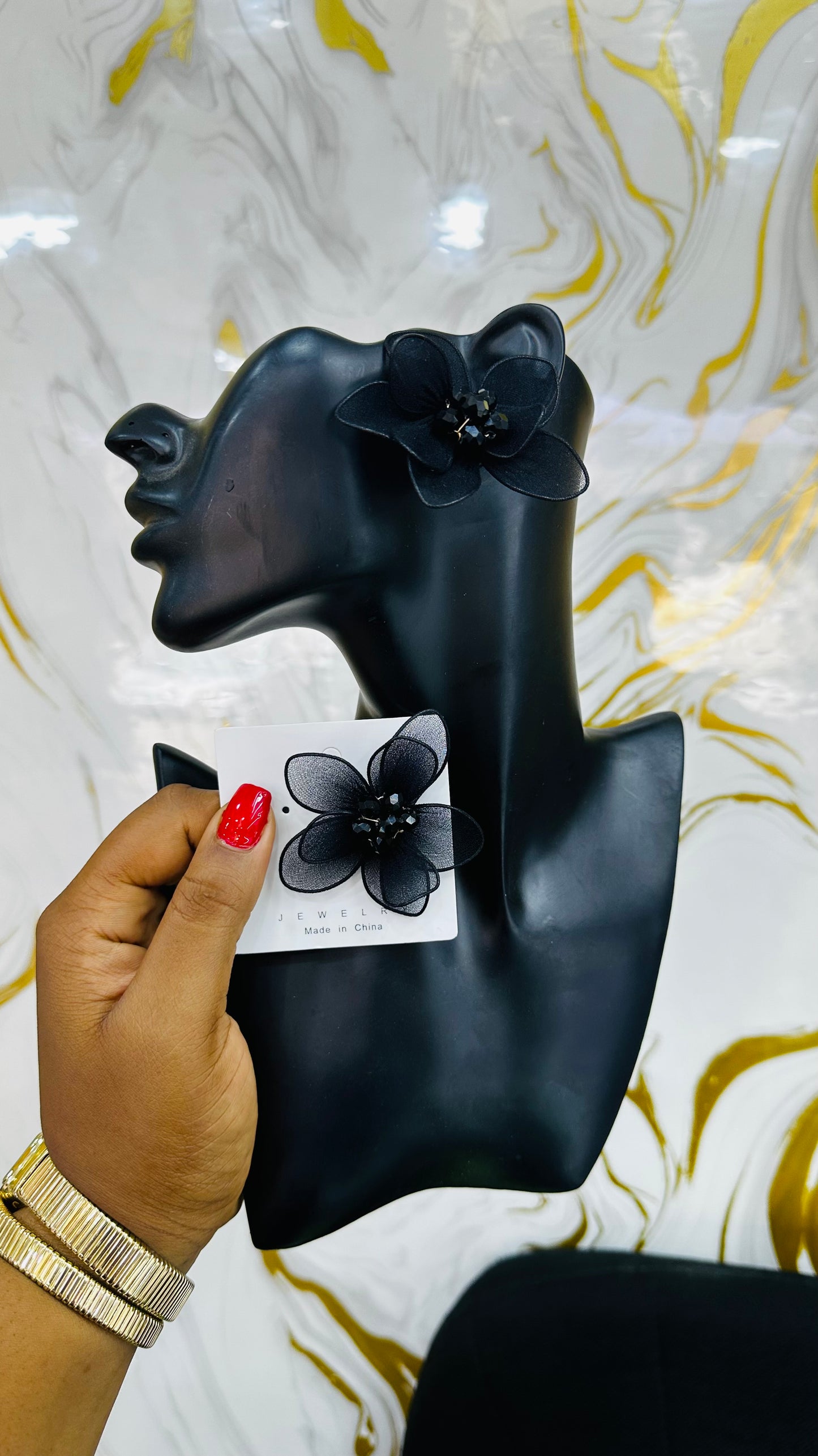 Flower Earrings (model 2)