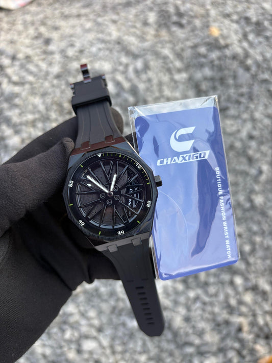CHAXIGO WRISTWATCH (rubber strap) fully boxed
