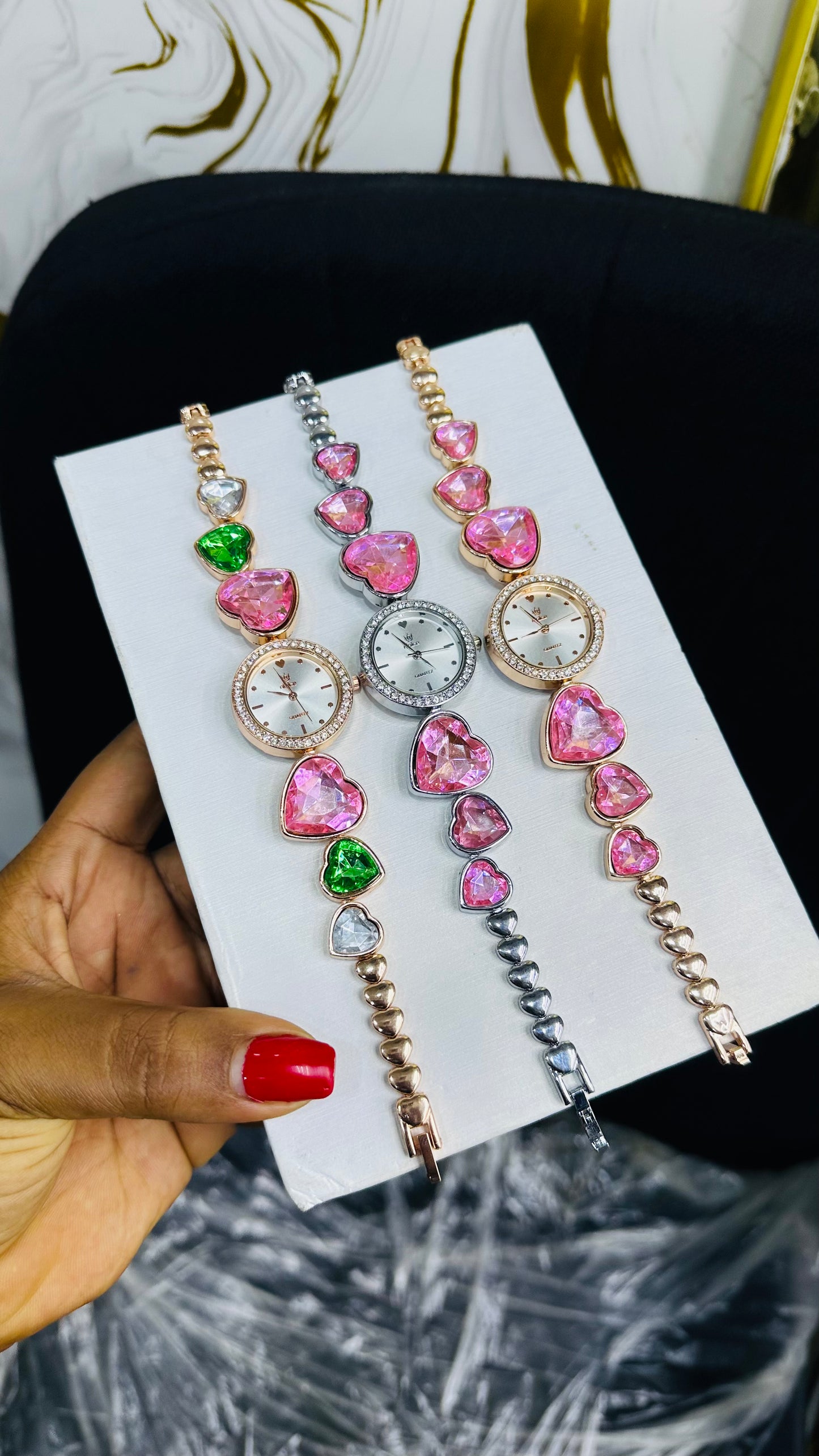 Crystal Fem Wristwatch