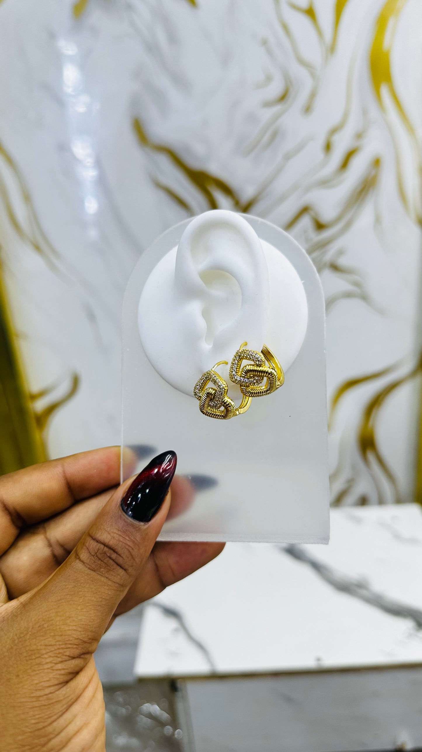 Dainty zirconia Earrings