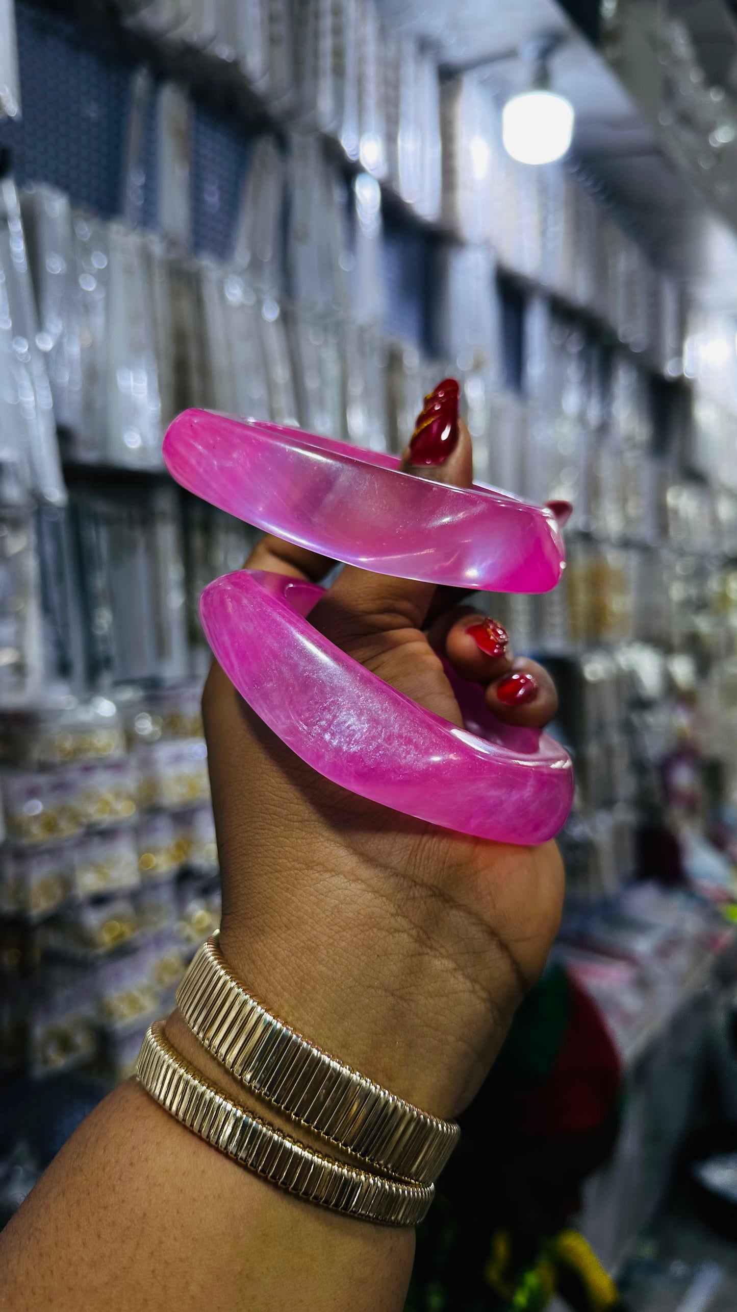 Ceramic bangles (square)