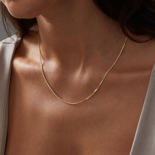 Tiny skin Necklace