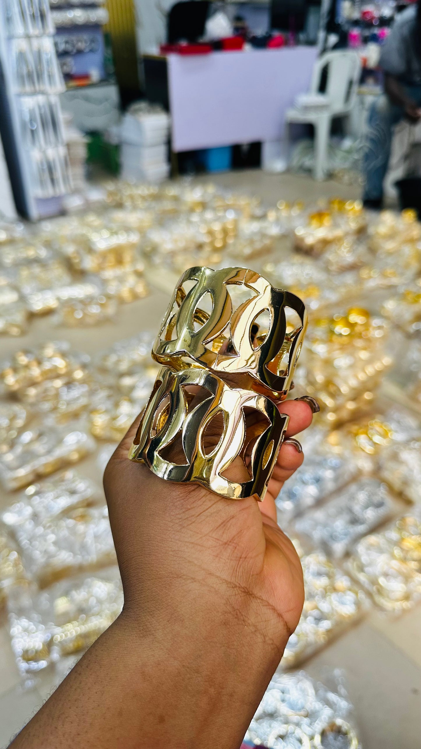 Chunky Bangles (steel quality)
