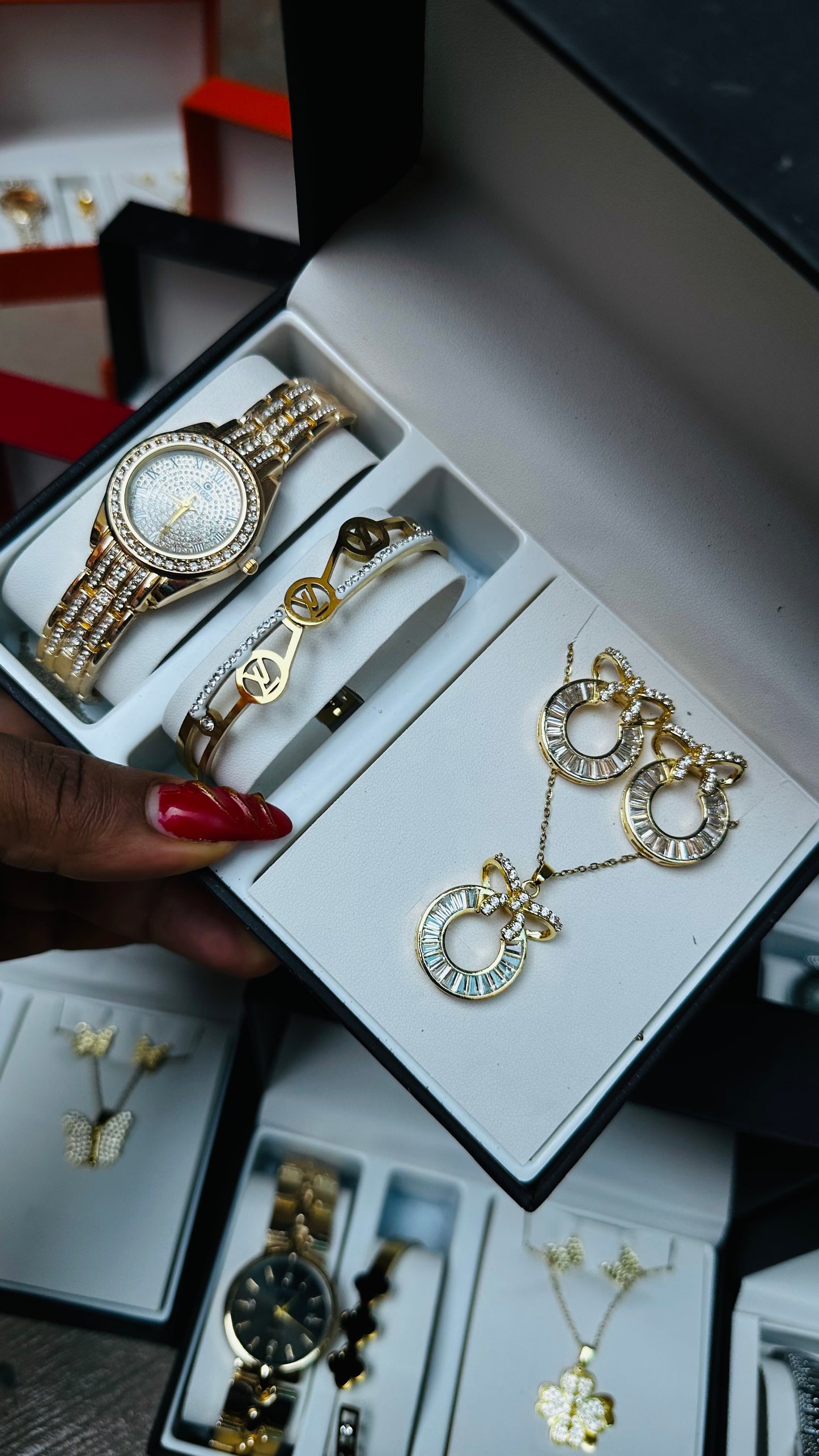 Jewelry Gift box (gold)