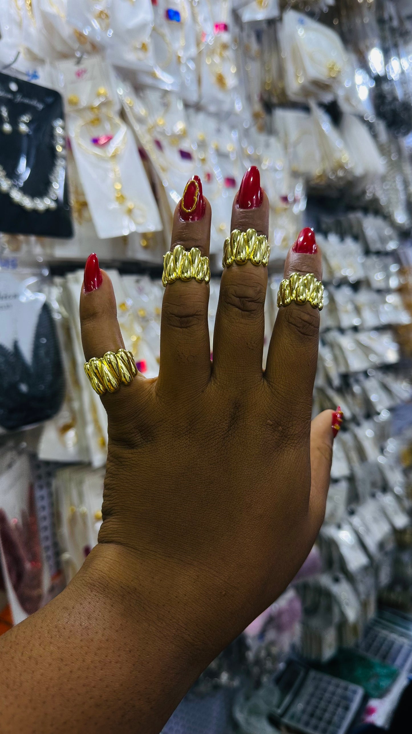 Chunky Knuckle rings (adjustable)