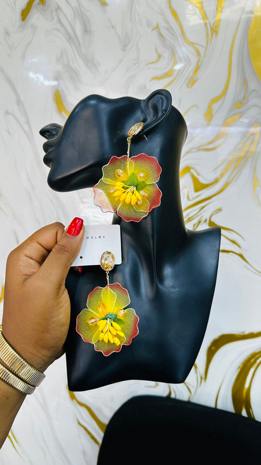 Flower Earrings (model 4)