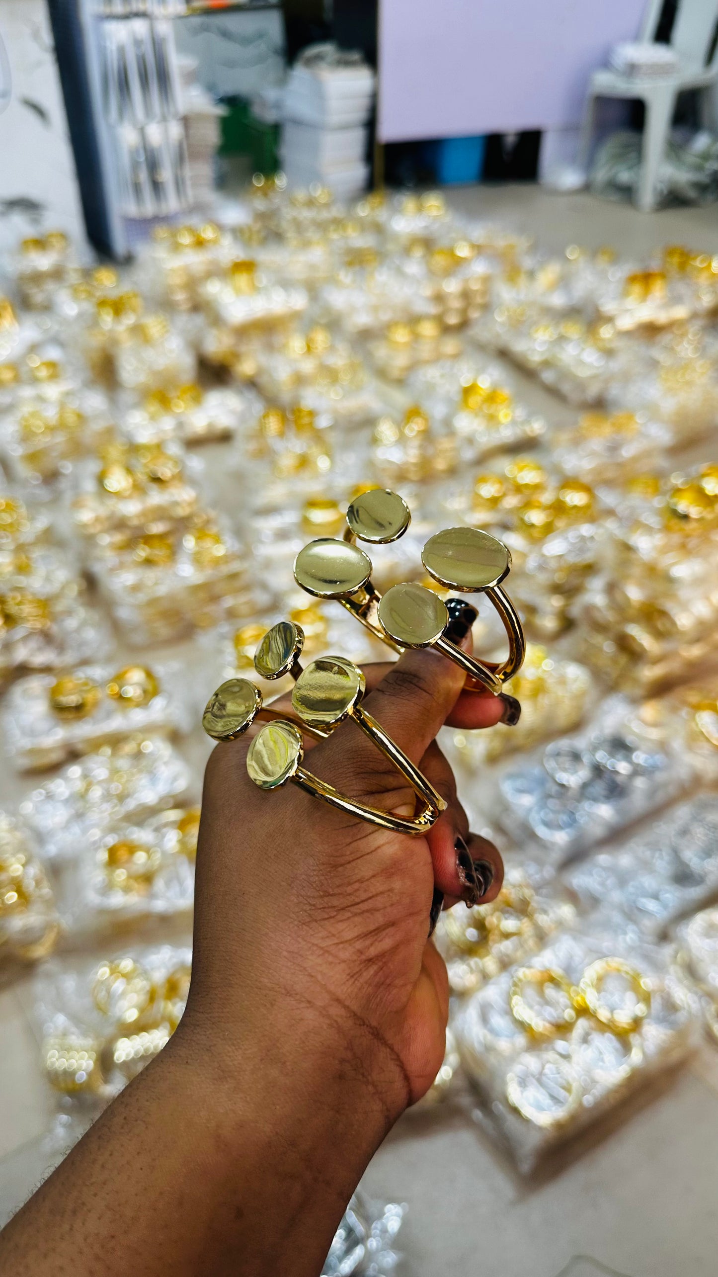 Chunky Bangles (steel quality)