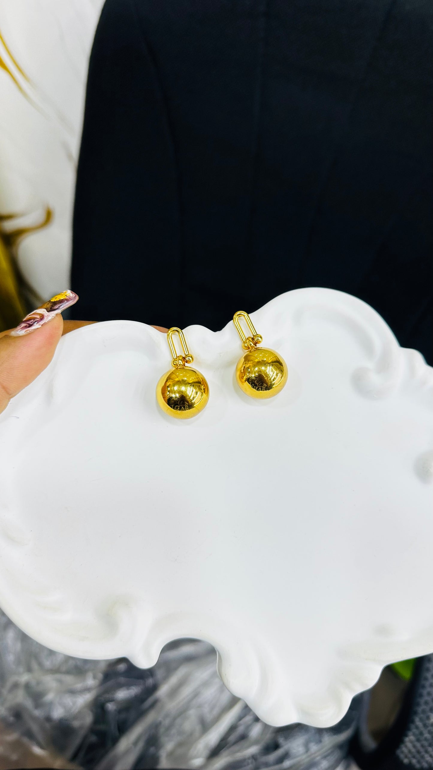 Minimalist hoops & stud Earrings