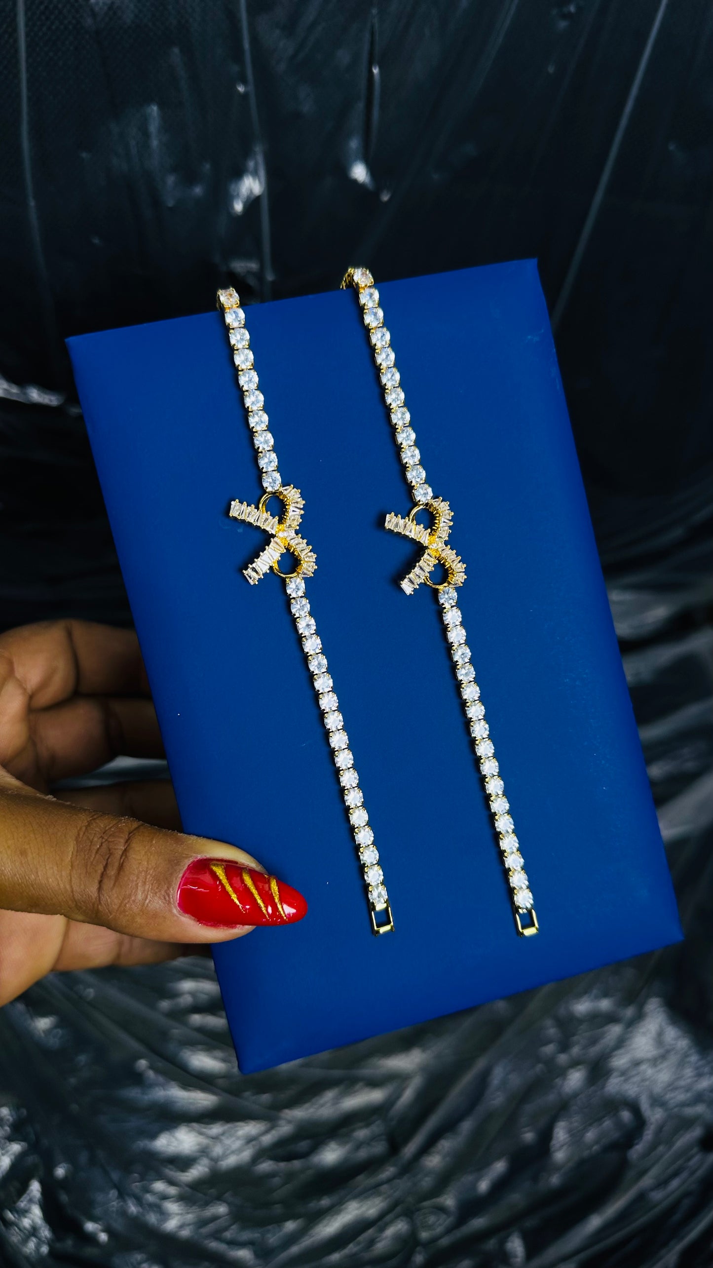 Zirconia Bracelet 2(gold)