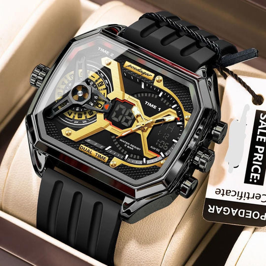 POEDAGAR WRISTWATCH (rubber strap)