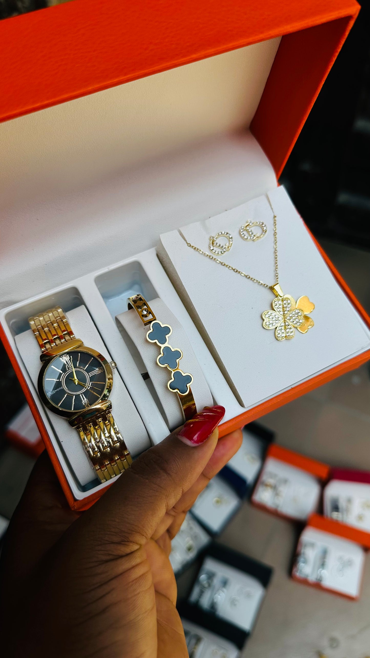 Jewelry Gift box (gold)