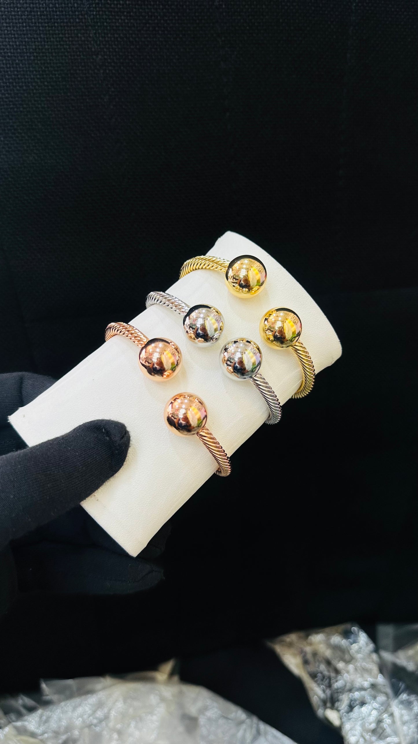Luo Fei 3tone Bangles