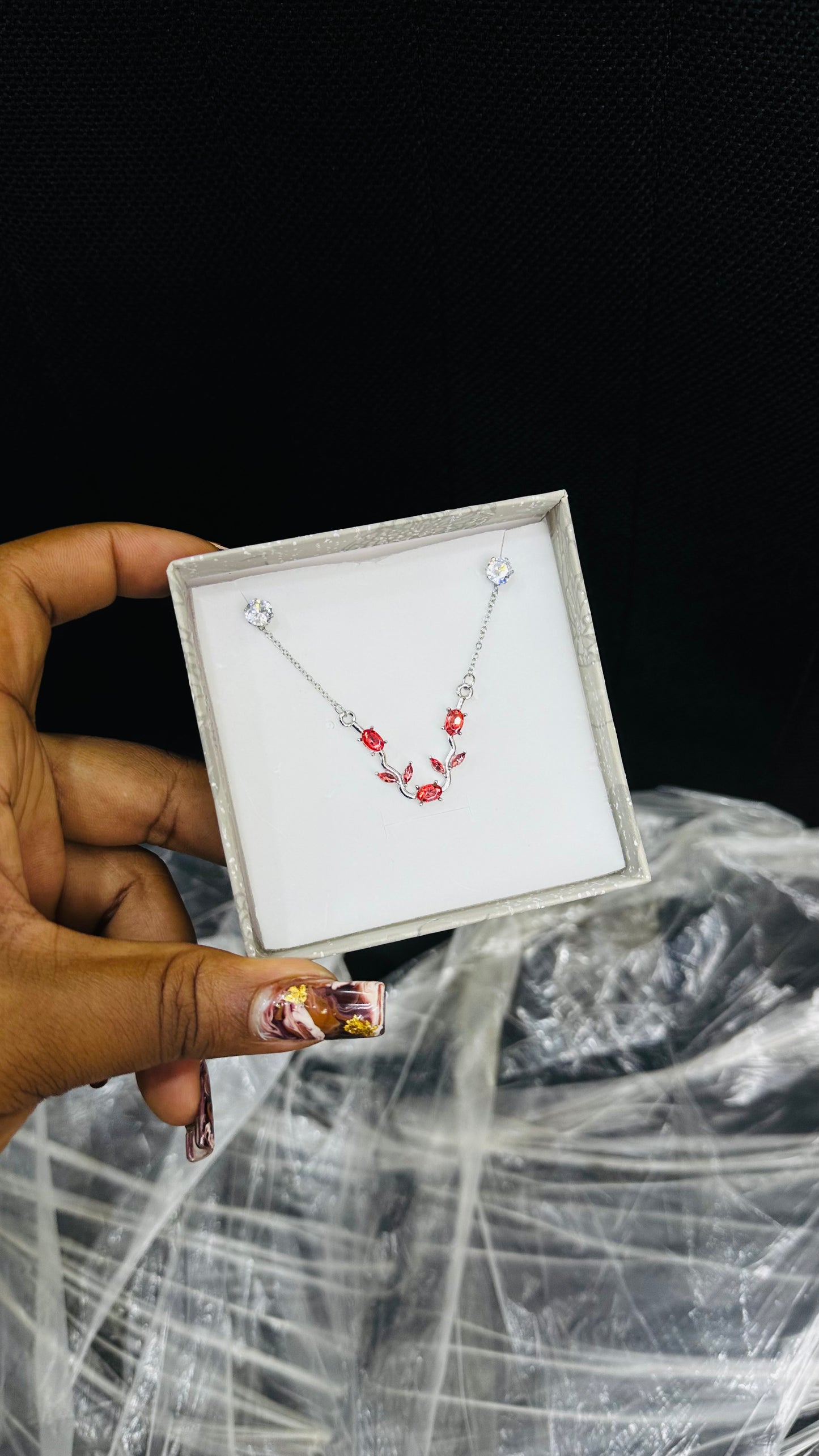Crystal Vine Necklace