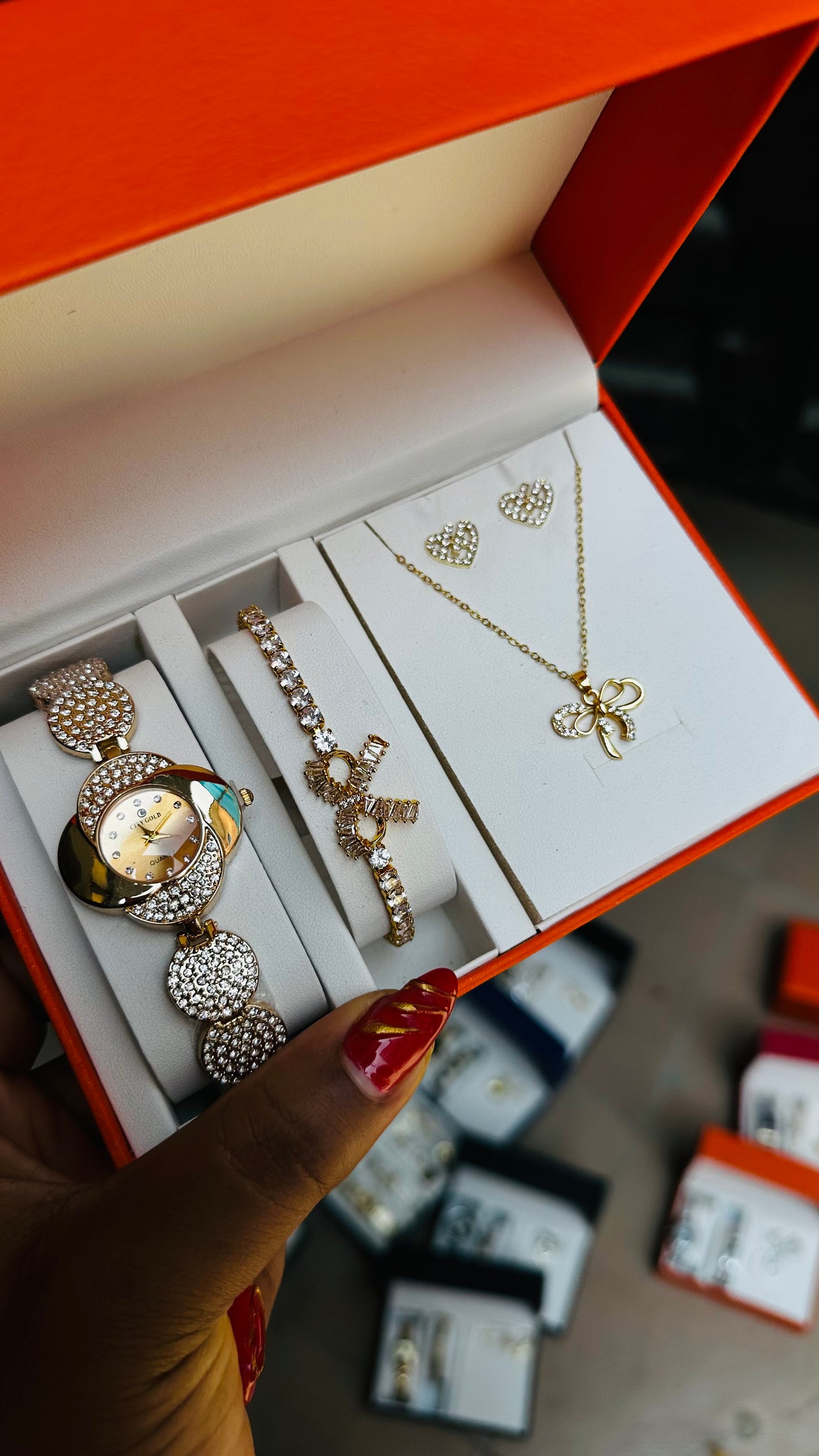 Jewelry Gift box (gold)