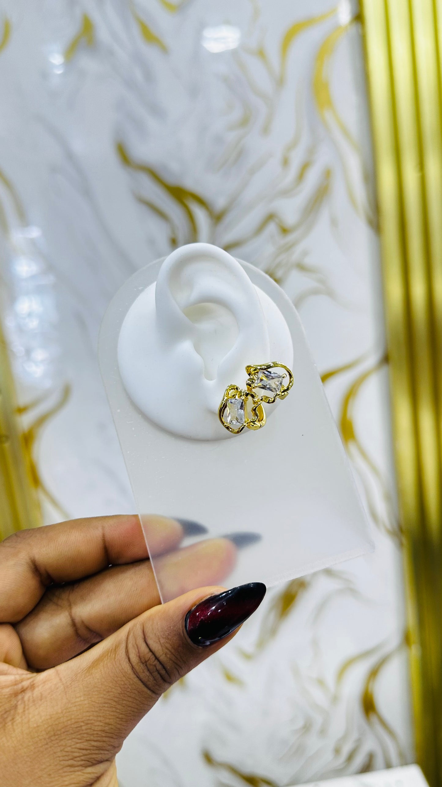 Dainty zirconia Earrings