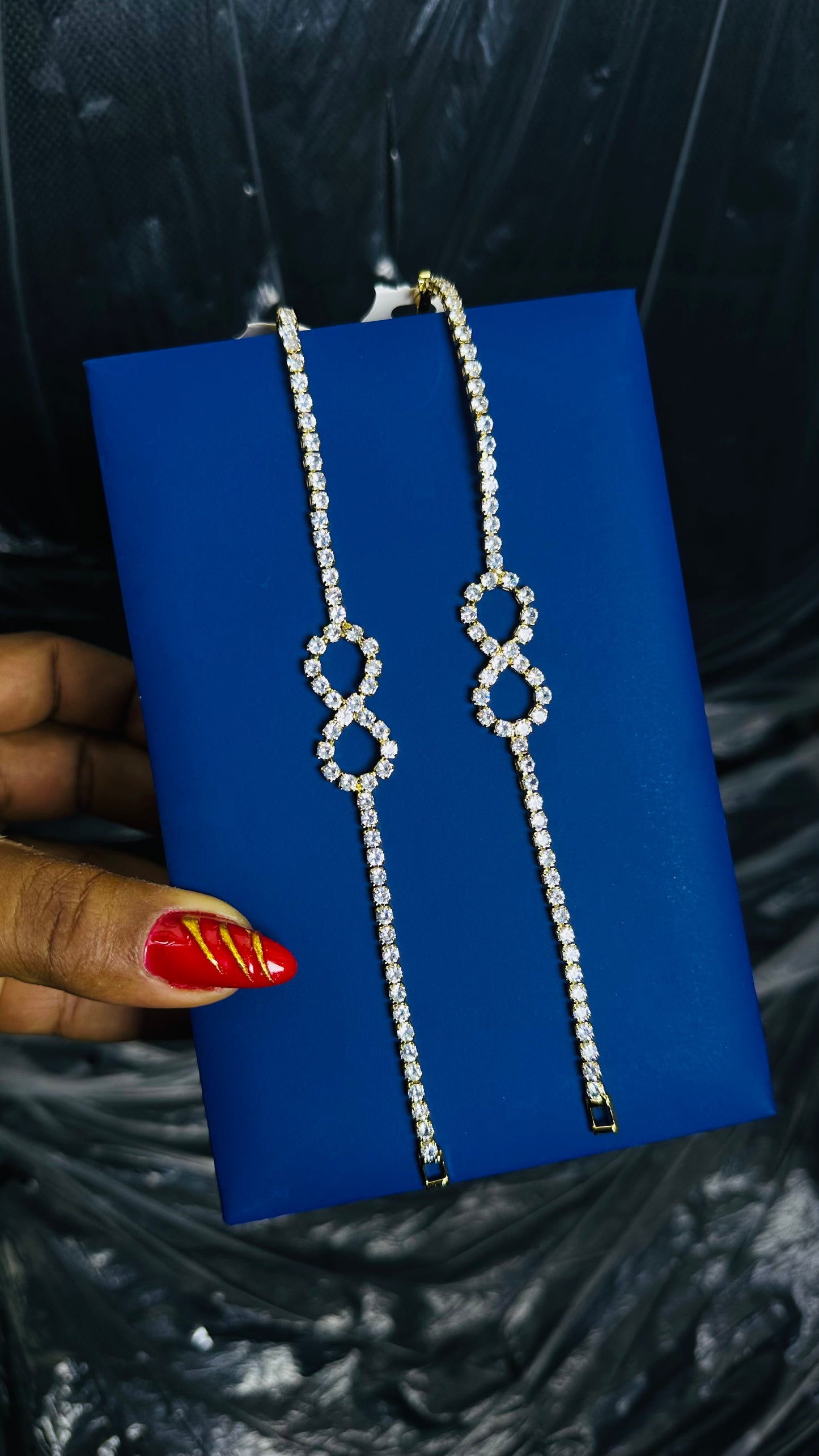 Zirconia Bracelet 2(gold)