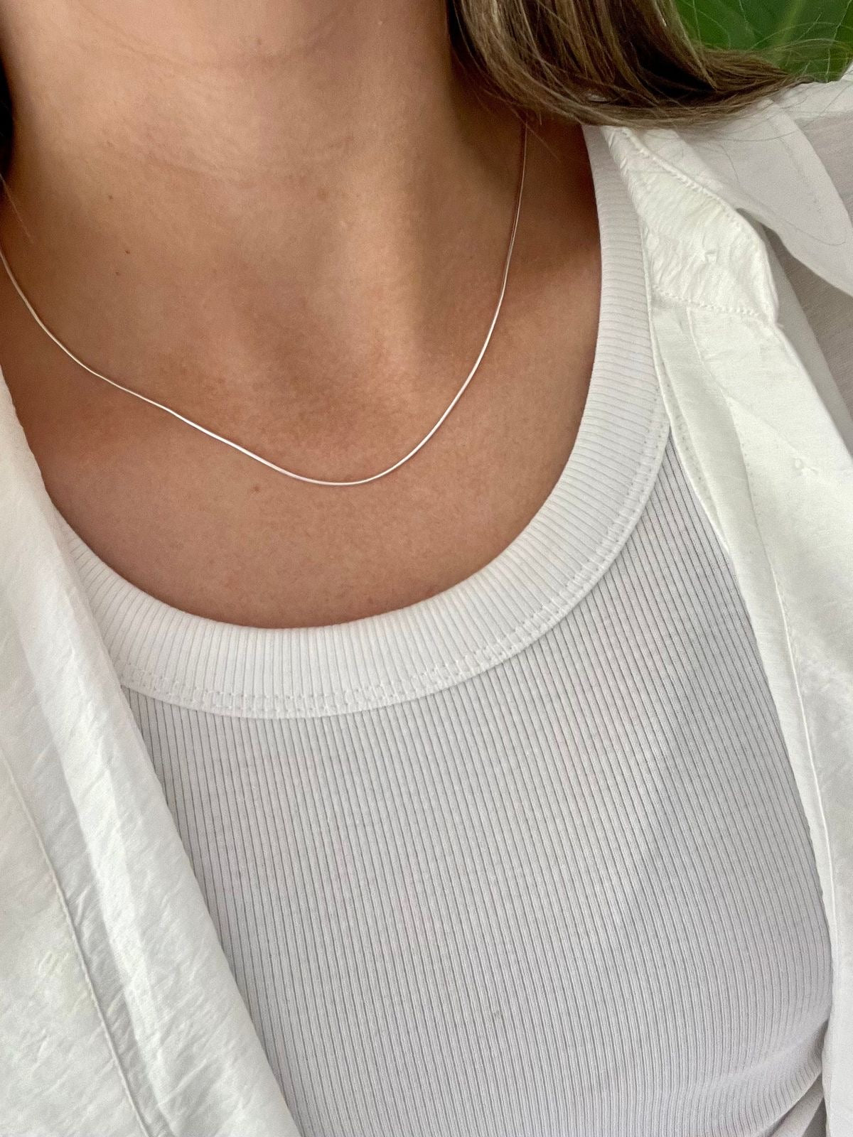 Tiny skin Necklace
