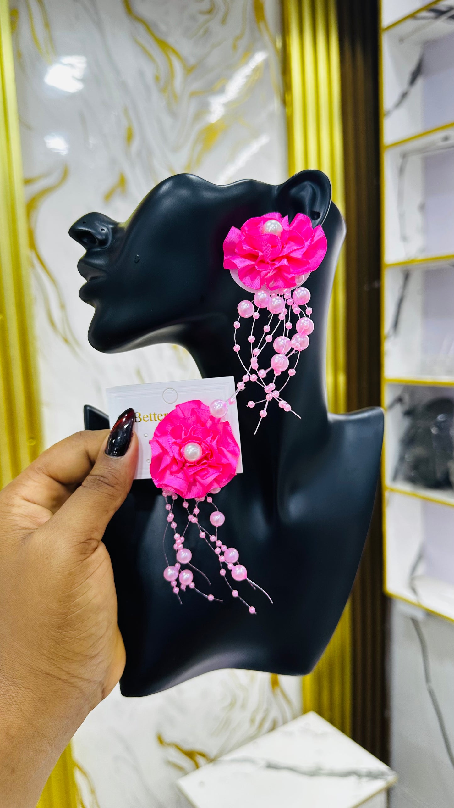 Flower Earrings (model 14)