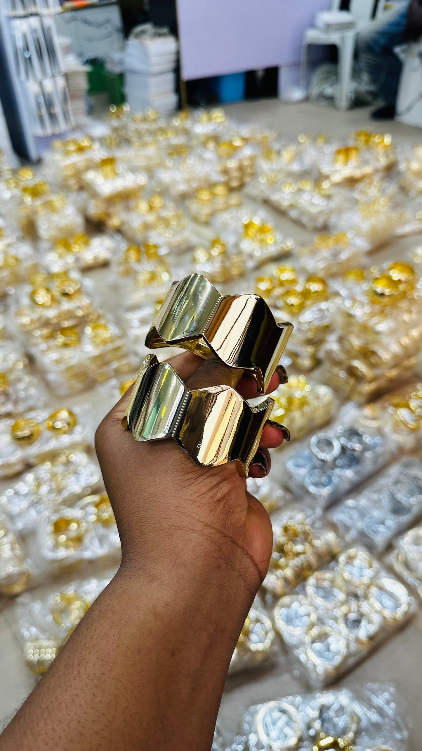 Chunky Bangles (steel quality)