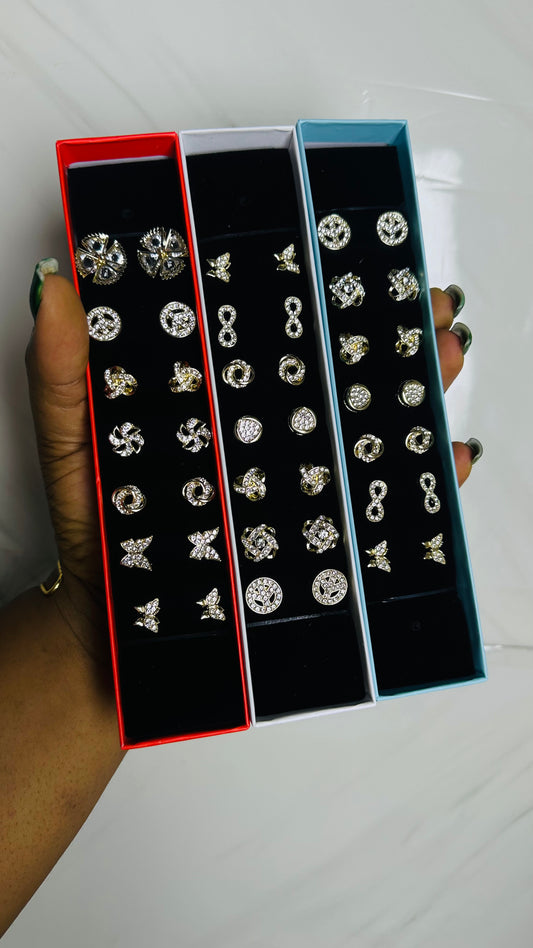 Fancy earrings pack