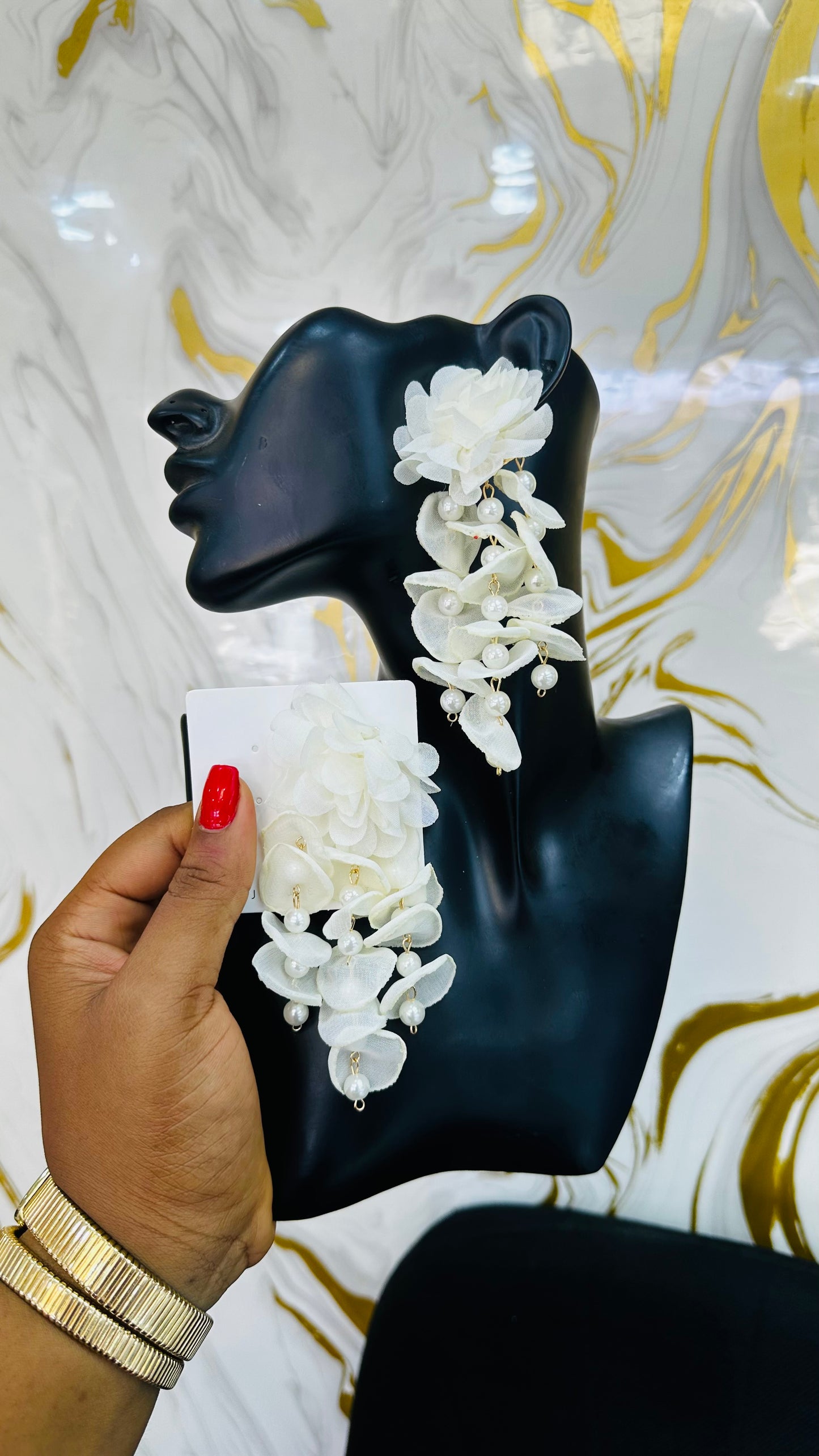 Flower Earrings (model 12)
