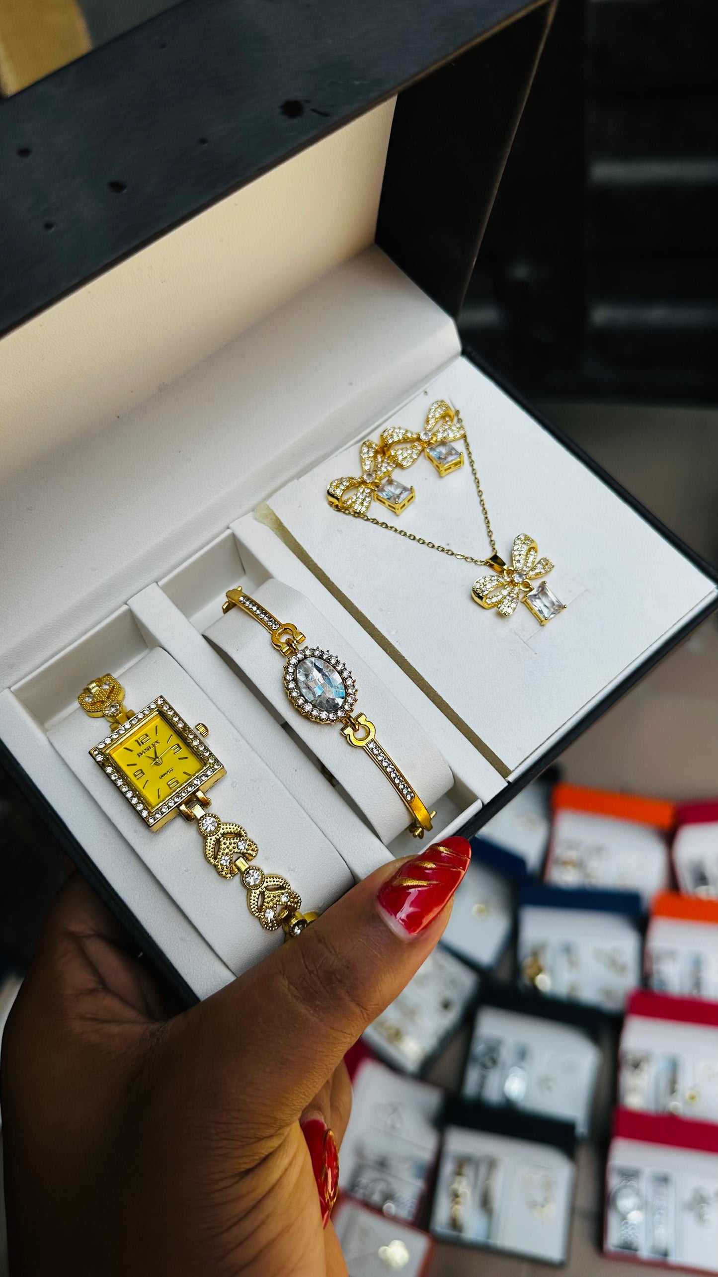 Jewelry Gift box (gold)