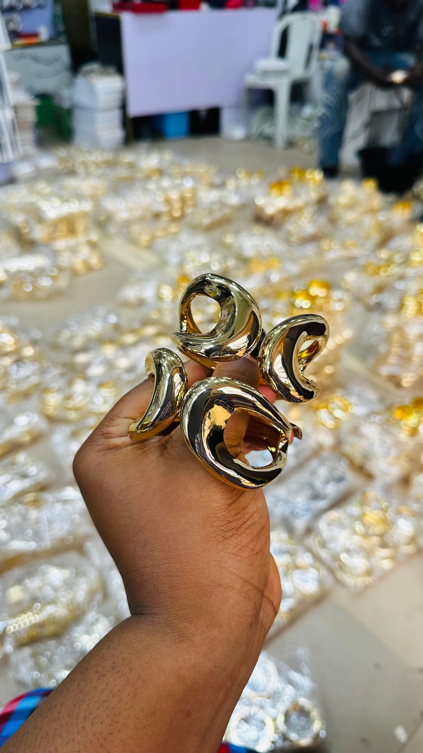 Chunky Bangles (steel quality)
