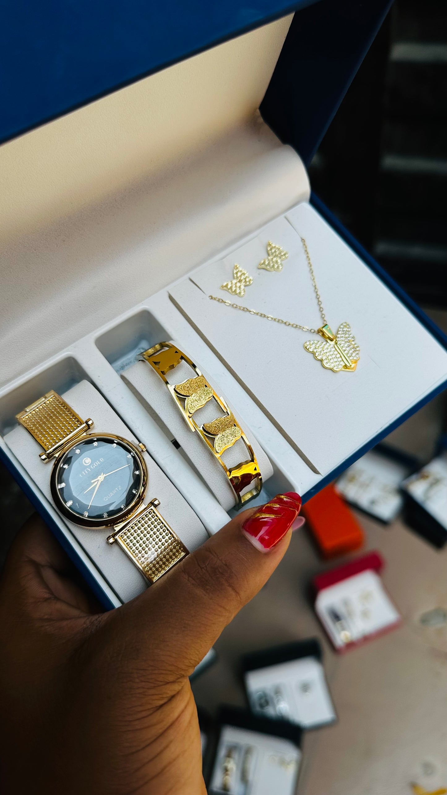 Jewelry Gift box (gold)