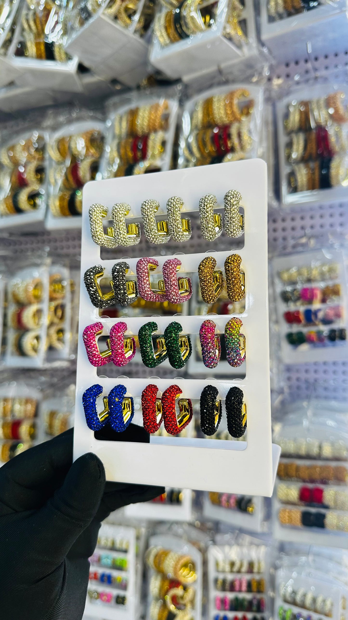 Zirconia Sugar Earrings pack