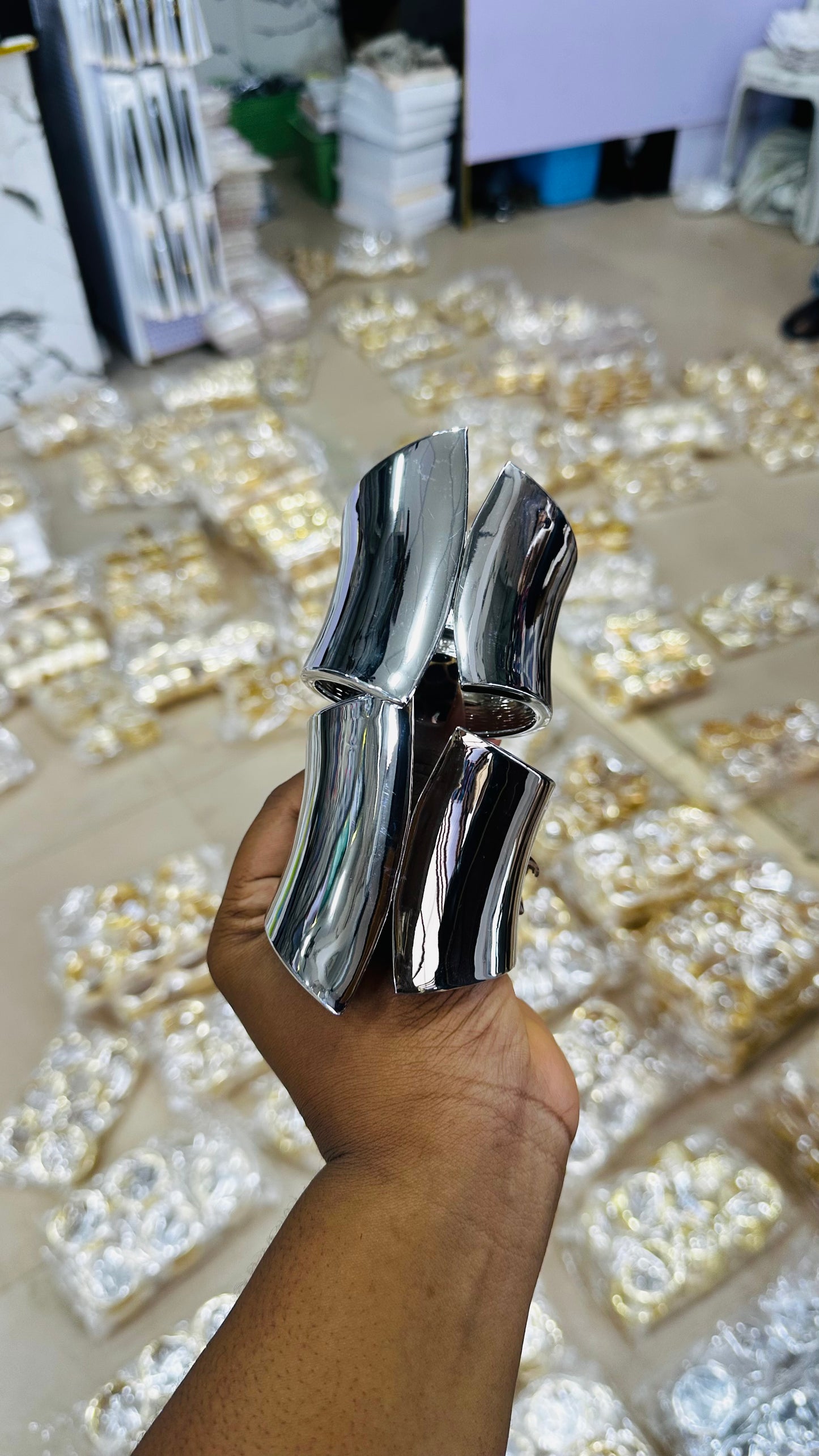 Chunky Bangles (steel quality)