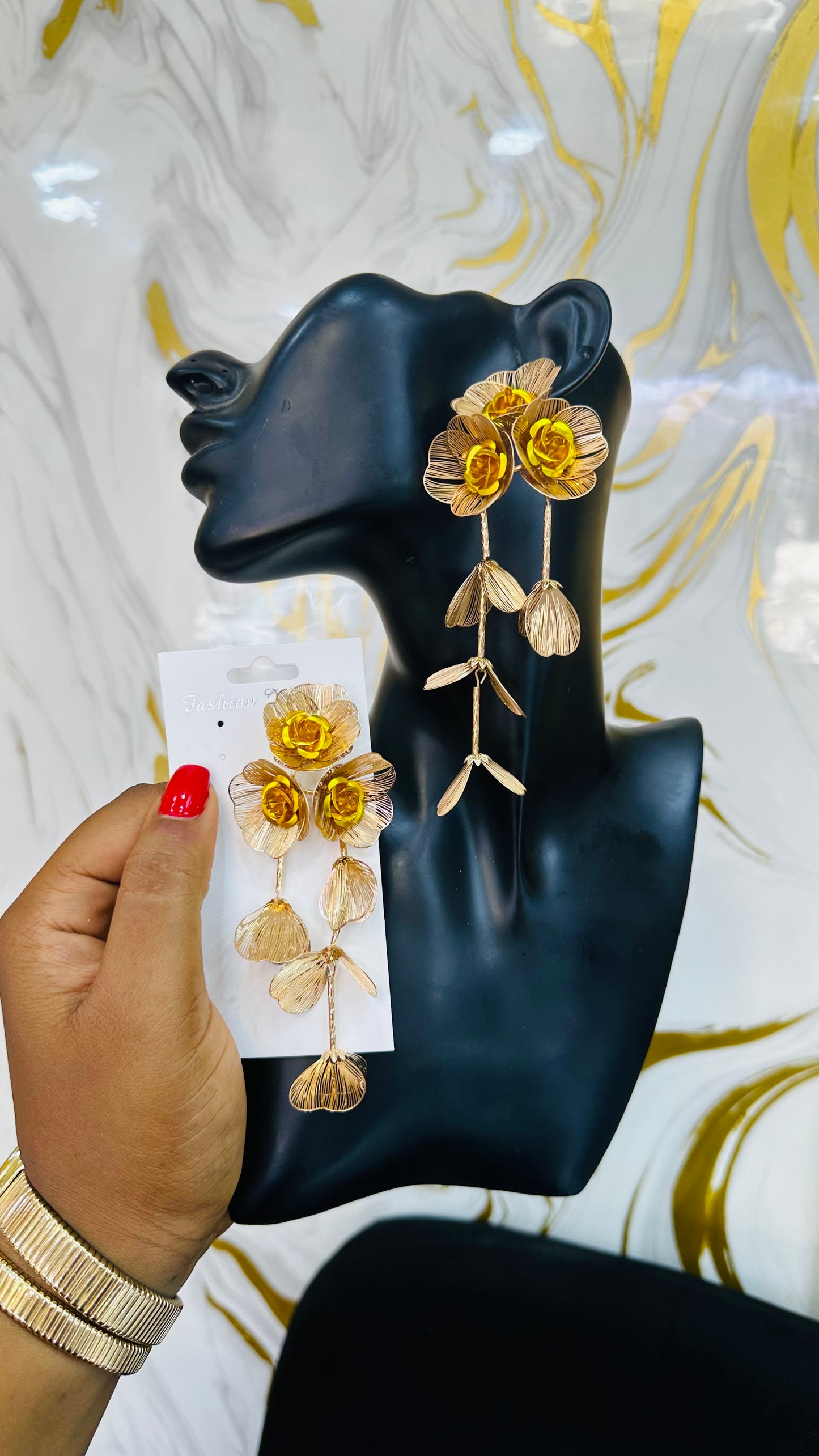Flower Earrings (model 11)