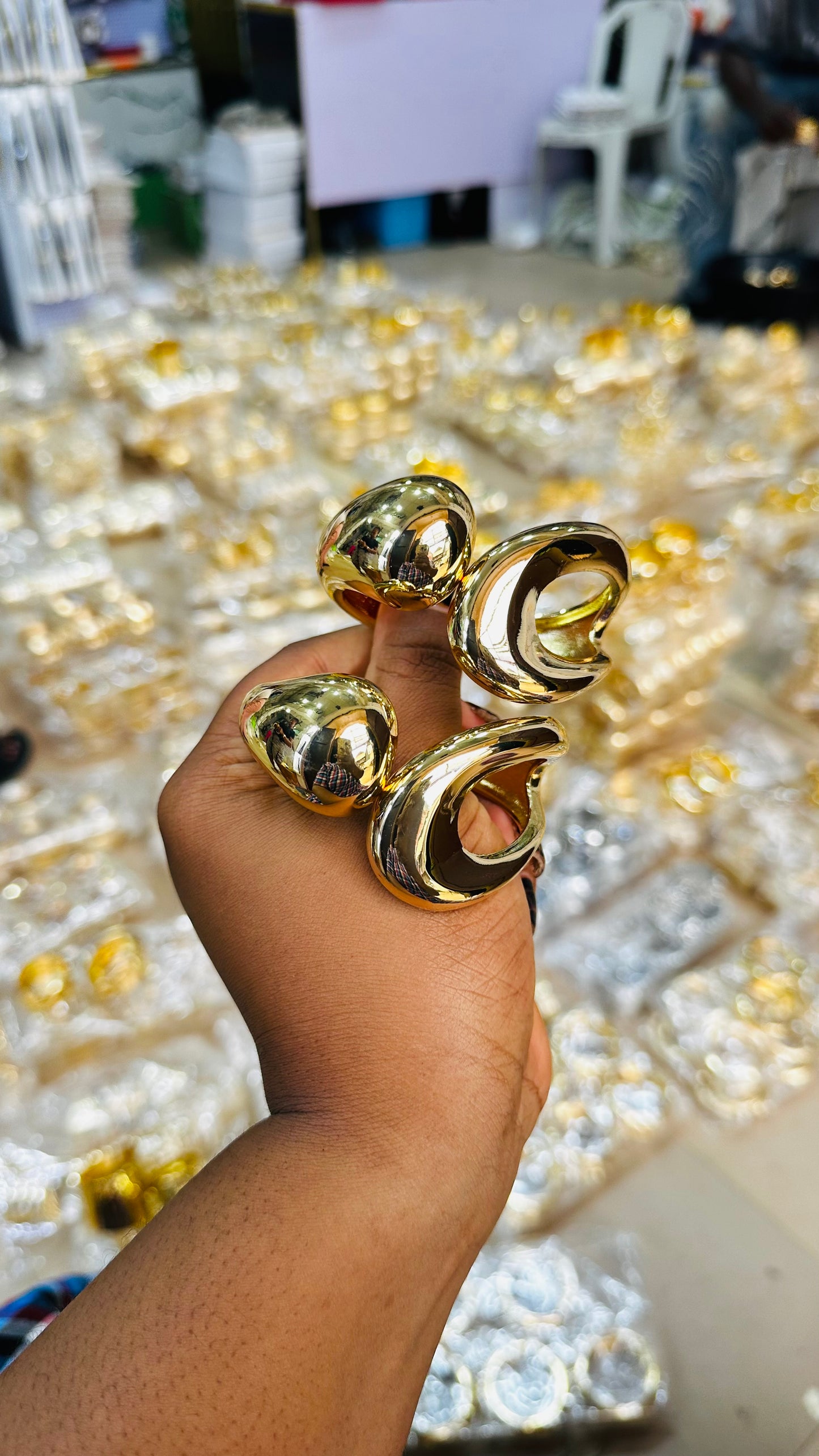Chunky Bangles (steel quality)