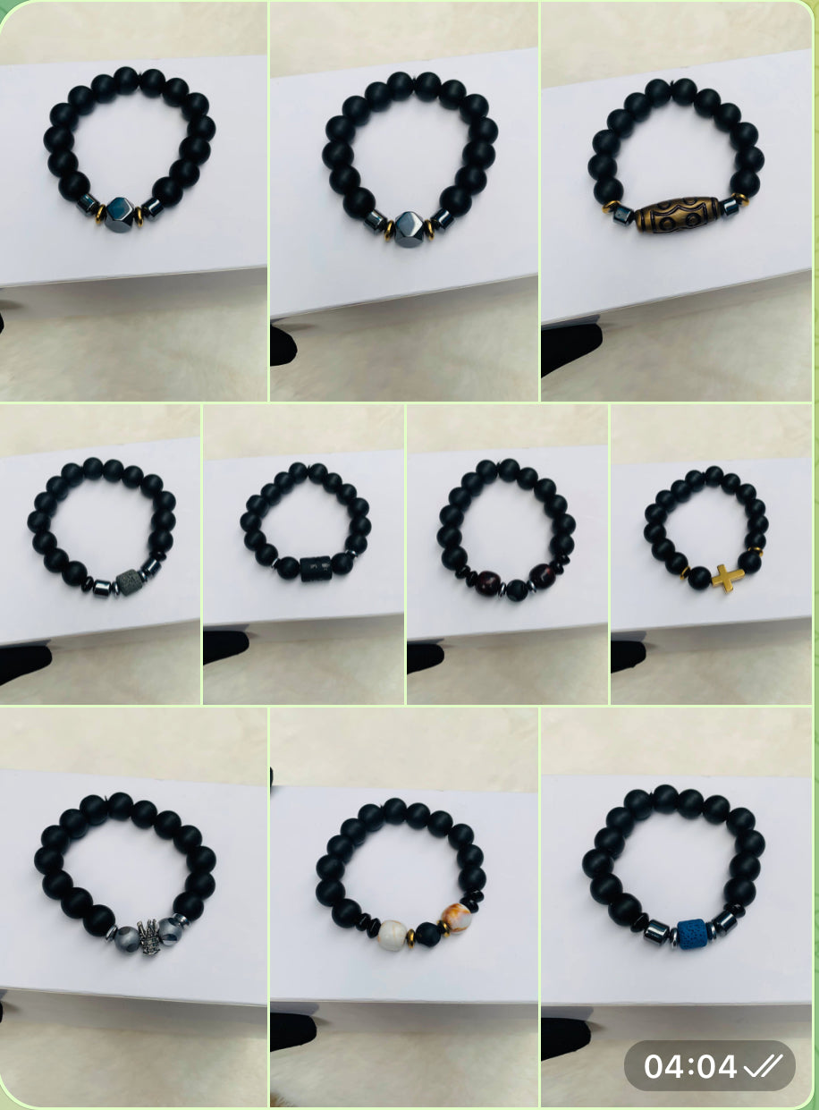 Stone Wrist beads (for men)