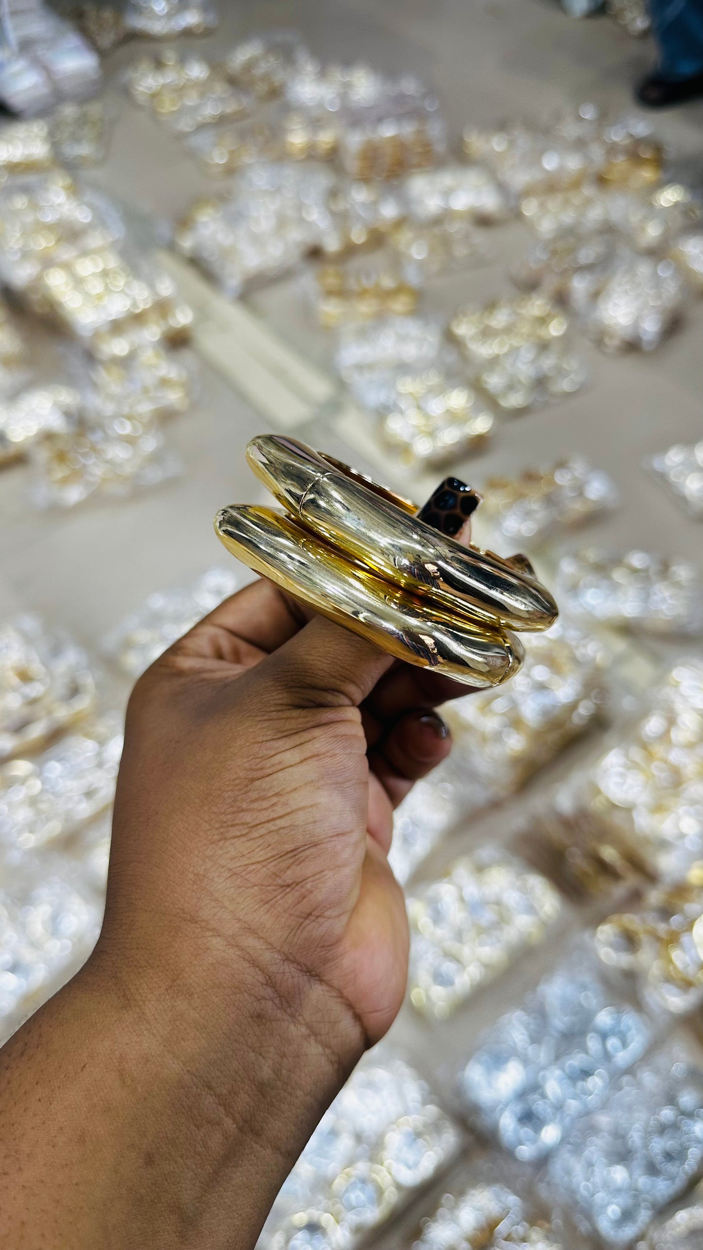Chunky Bangles (steel quality)