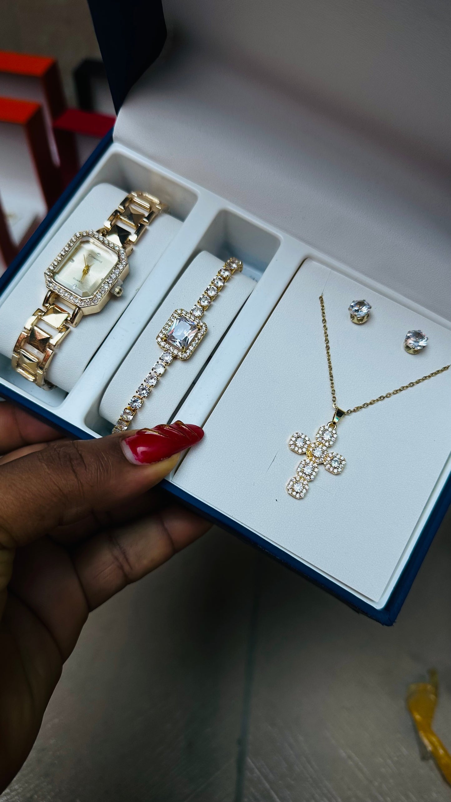 Jewelry Gift box (gold)