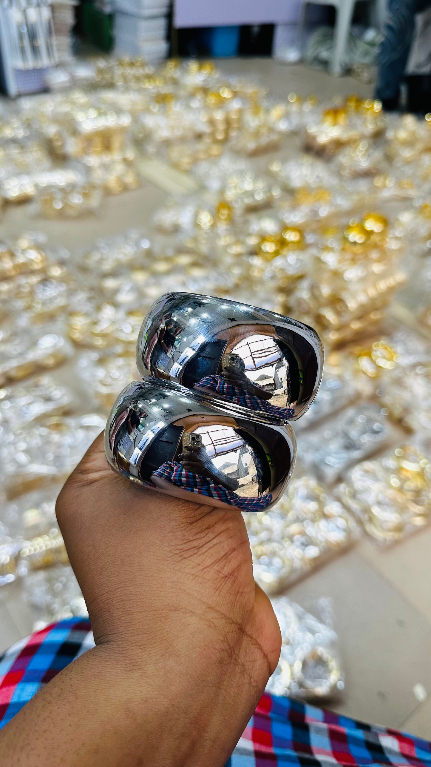 Chunky Bangles (steel quality)