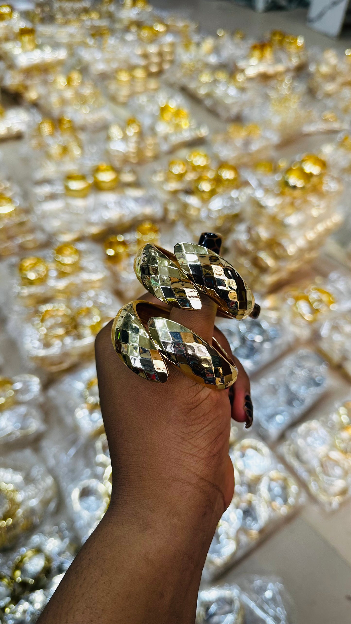 Chunky Bangles (steel quality)
