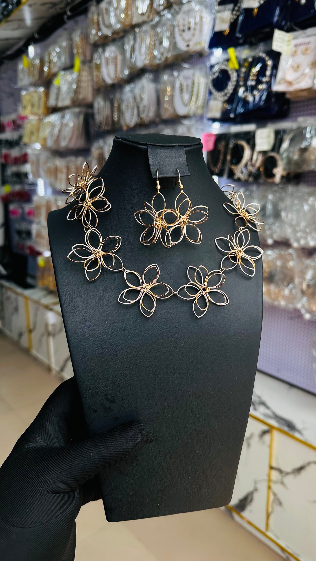 Star choker Jewelry Set