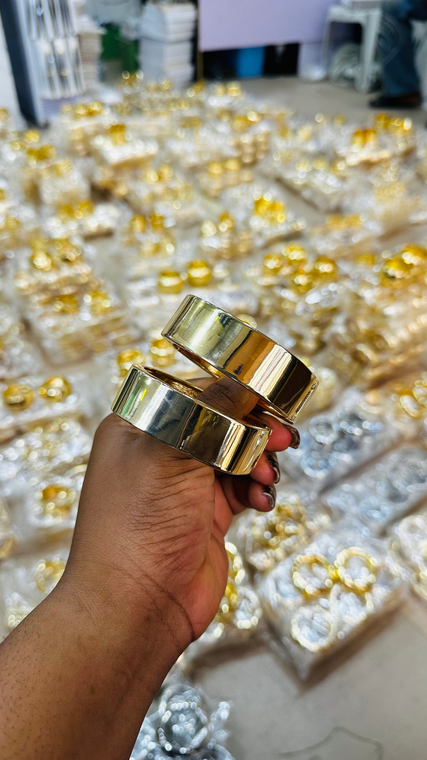 Chunky Bangles (steel quality)
