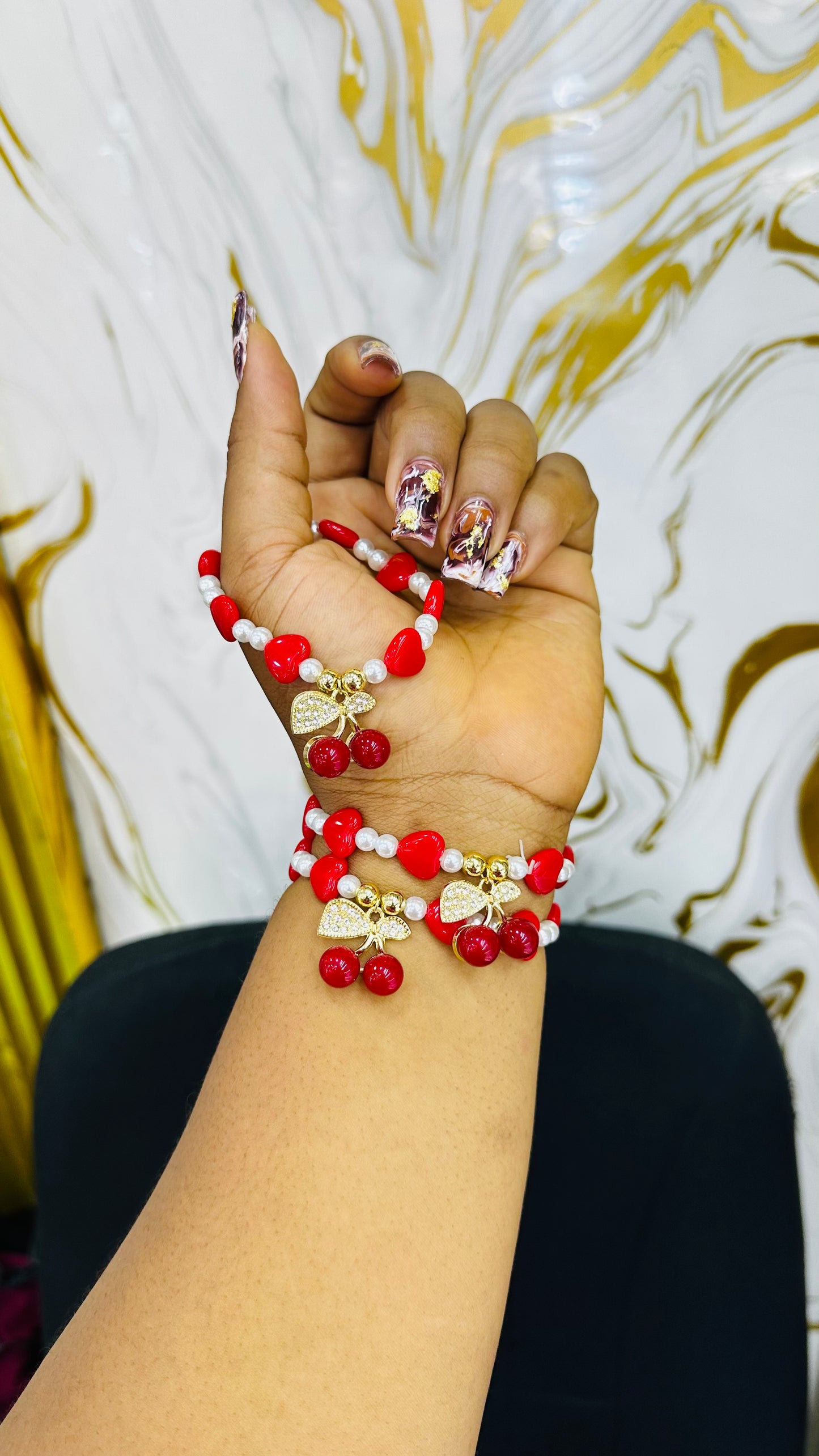 🍒Cherry Charm bead
