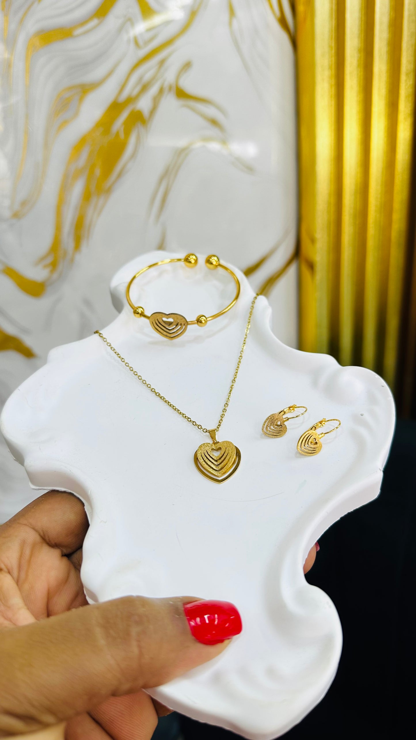 Adult/Children Steel Jewelry Set II