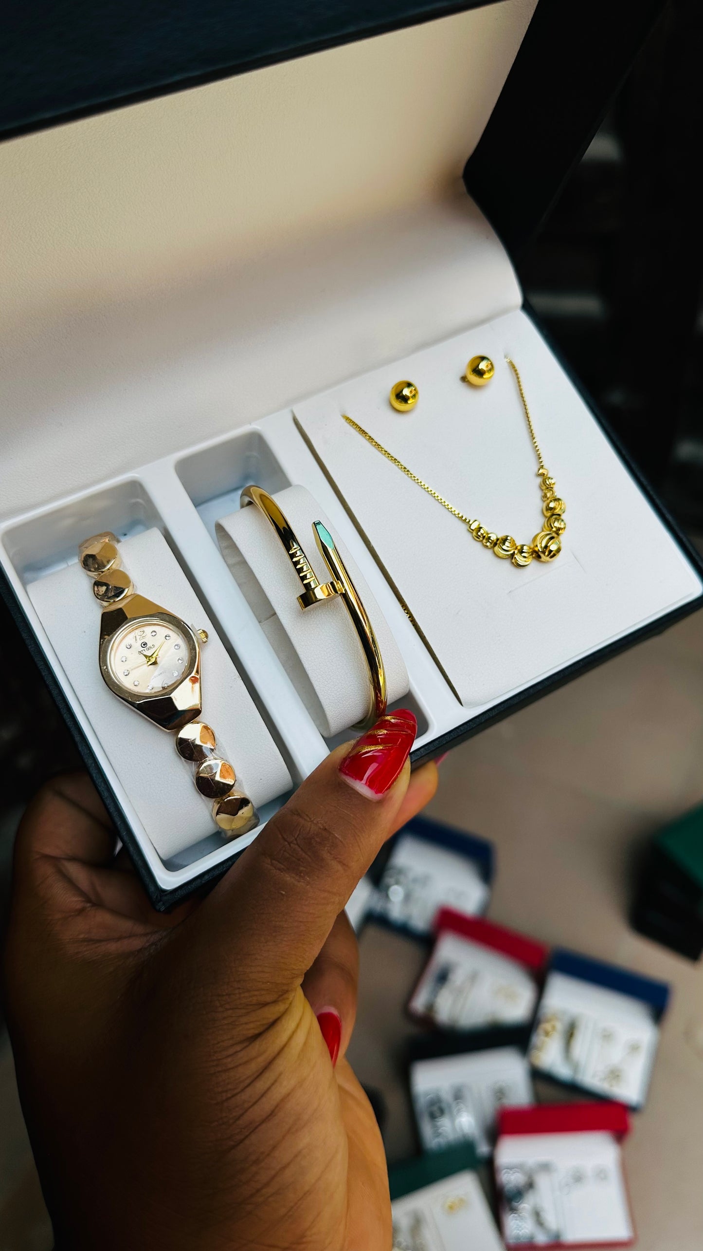 Jewelry Gift box (gold)